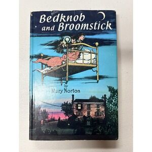 Bed-knob and Broomstick hardback book Mary Norton 1971